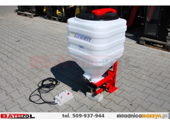 Siewnik poplonów 110L SIEWMET sterowany elektrycznie z mieszadłem  